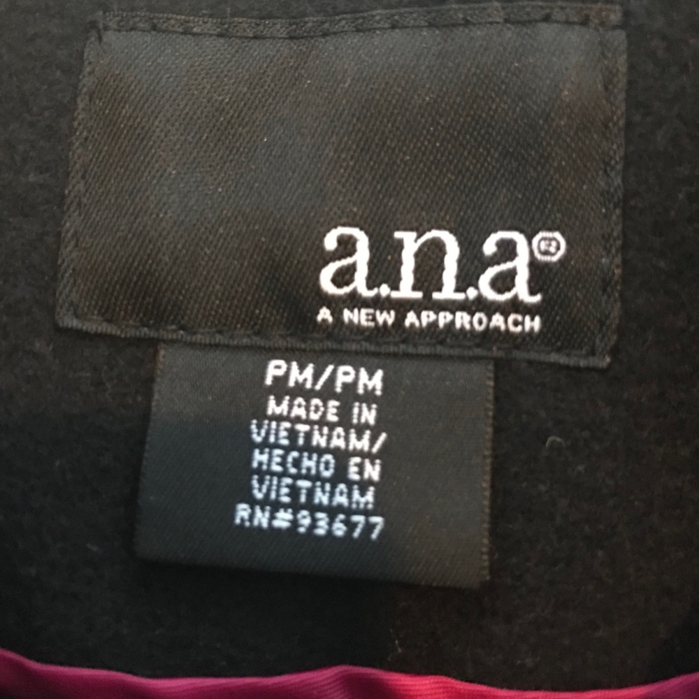🎉🎉HOST PICK 🎉🎉 a.n.a Black Pea Coat - Picture 5 of 5
